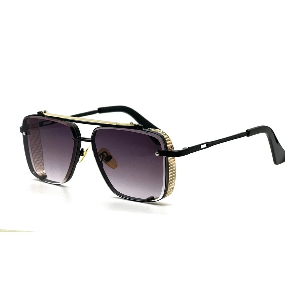 Sunglasses Side Shield Fashion Men Classic Hip Hop Classy Model Thick Black Lens